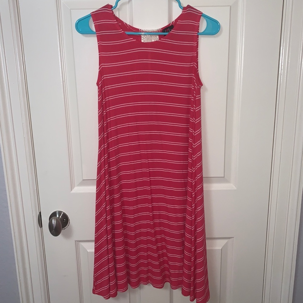 Pink Striped Dress